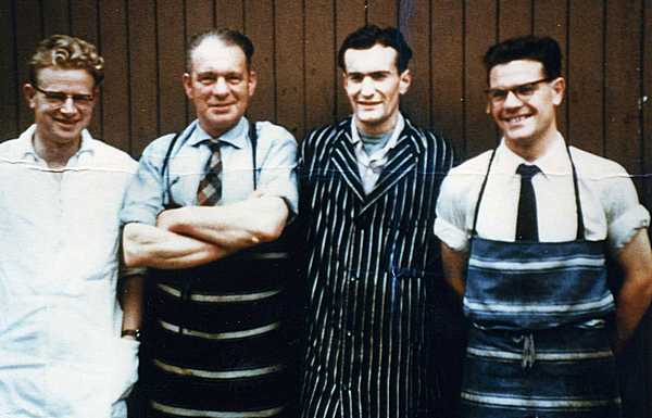 Fleshers (Butchers) in late 1950s