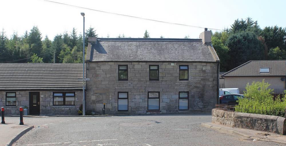 The former Coalburn Inn, now flats