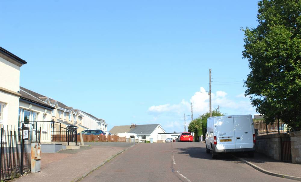 View from Miners Welfare up Garden Streetl
