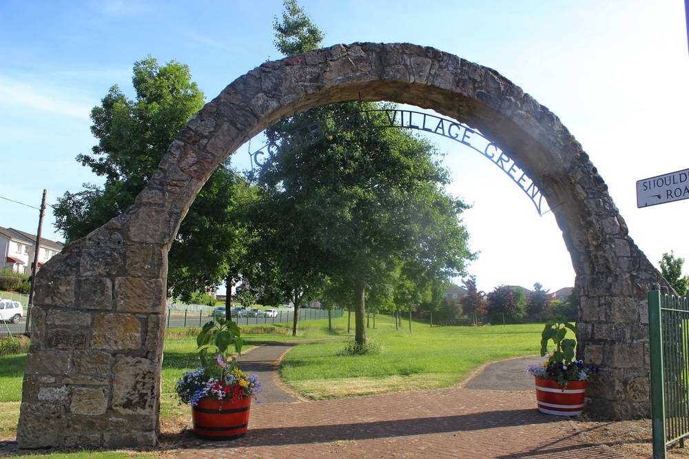Entrance to Coalburn Village Green