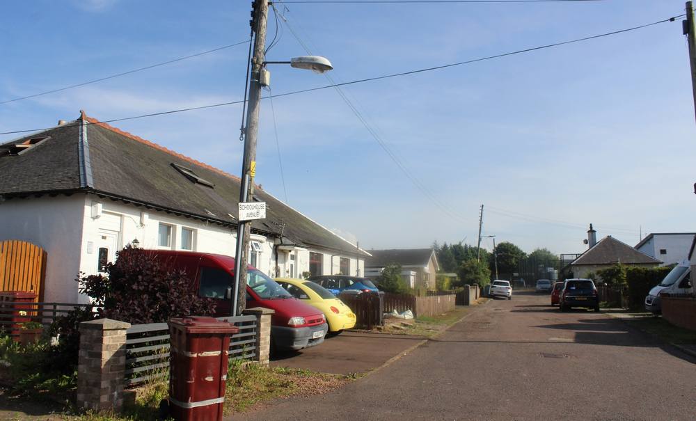Schoolhouse Avenue looking towards Garden Street
