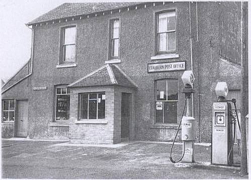 Post Office with 2 pumps c 1960