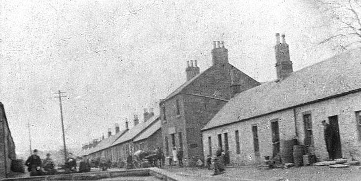 Coalburn Rows with shop