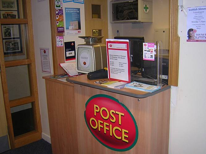 Inside the Post Office