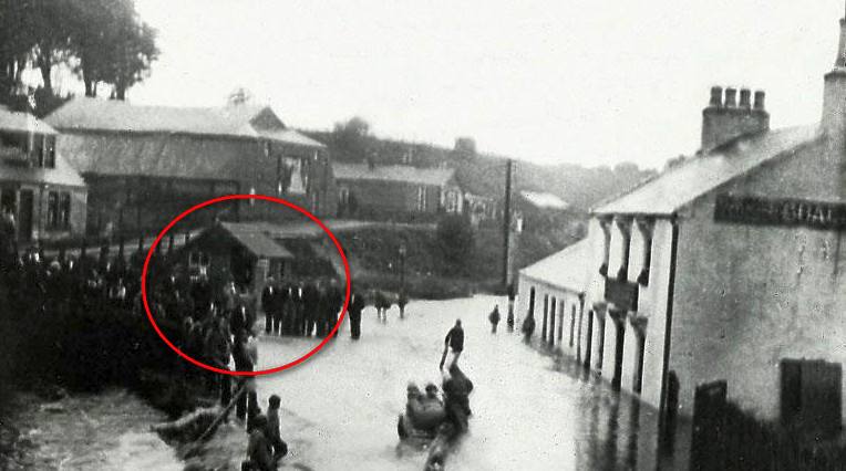 Small newspaper shop