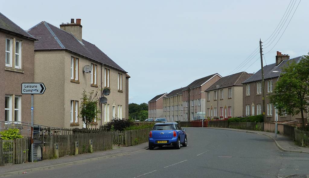 Coalburn Road. Aug 2014