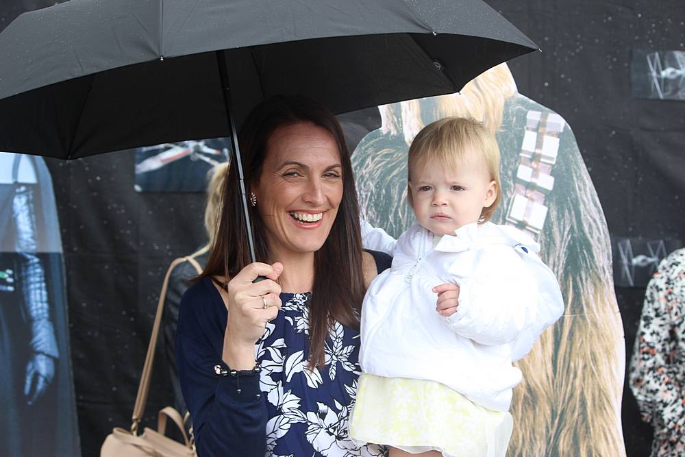 Sheltering from the rain