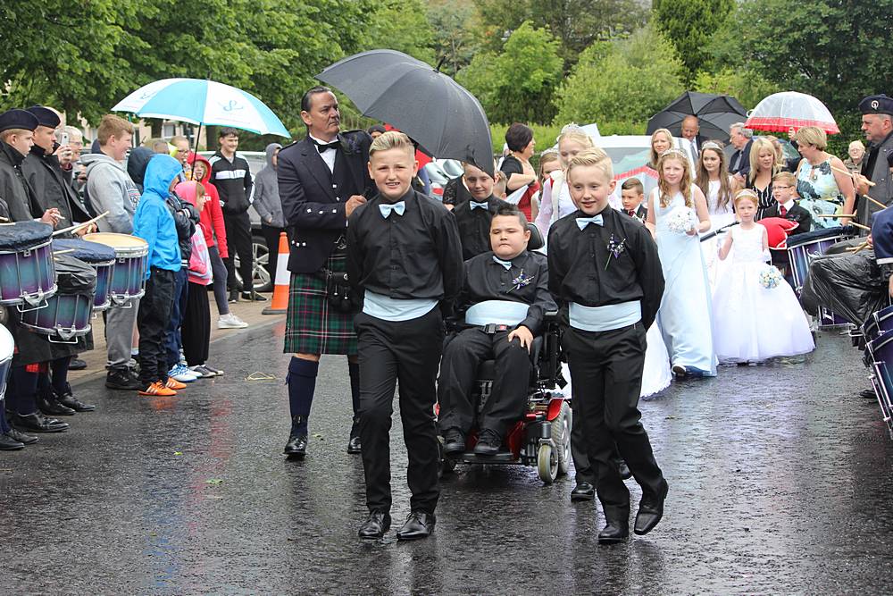 Gala Queen Rachel and her Court