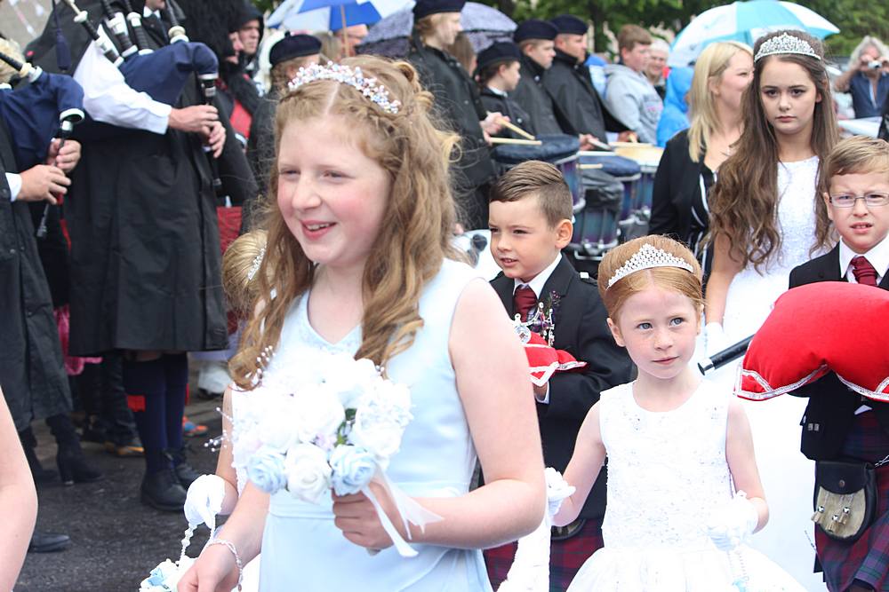 Gala Queen Rachel and her Court
