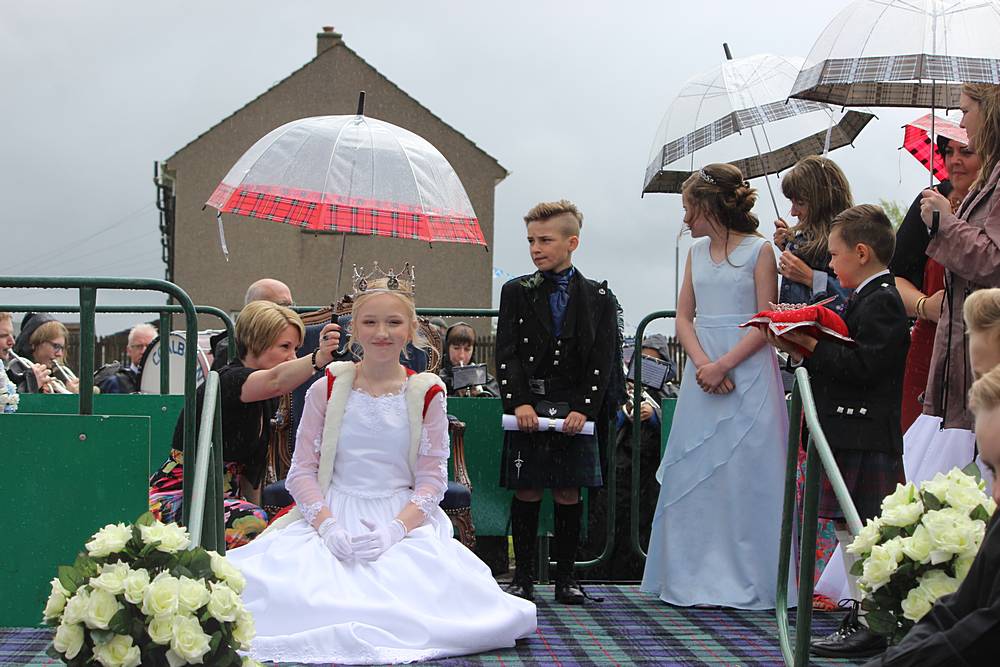 Gala Queen Rachel and her Court