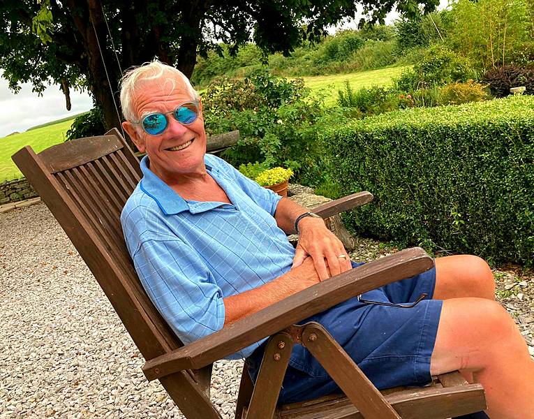 Peter in Devon in 2020