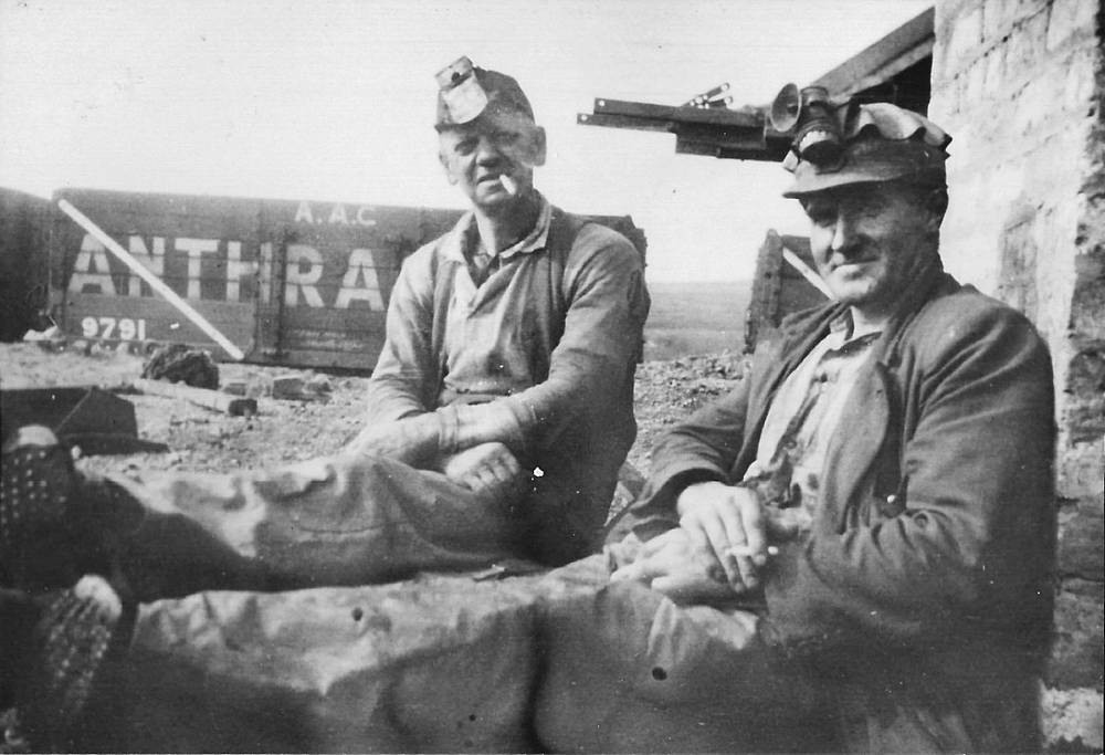 Smoking miners