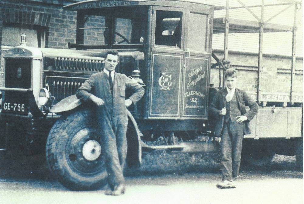 Lesmahagow Creamery Lorry