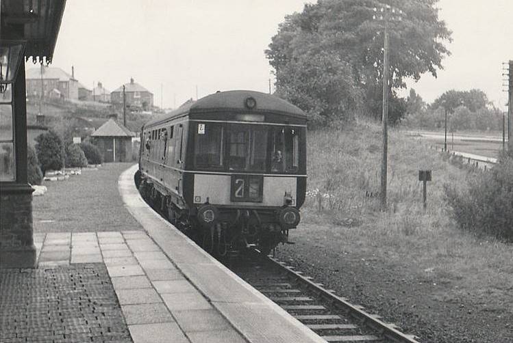 Last train at Lesmahagow