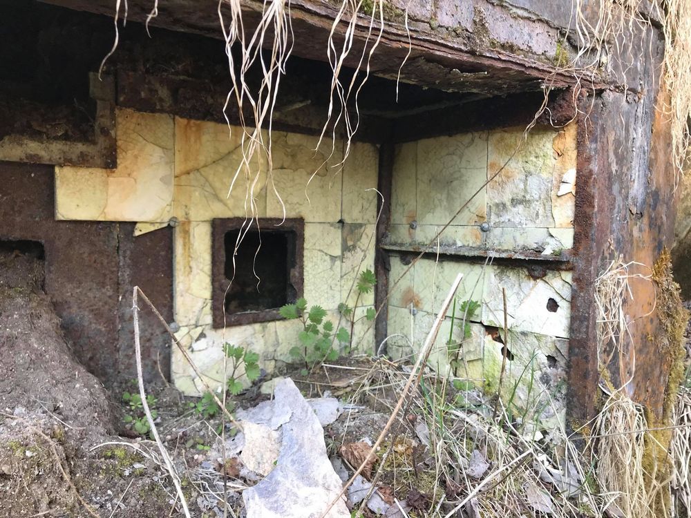 The ruins of Stockbriggs House 2021